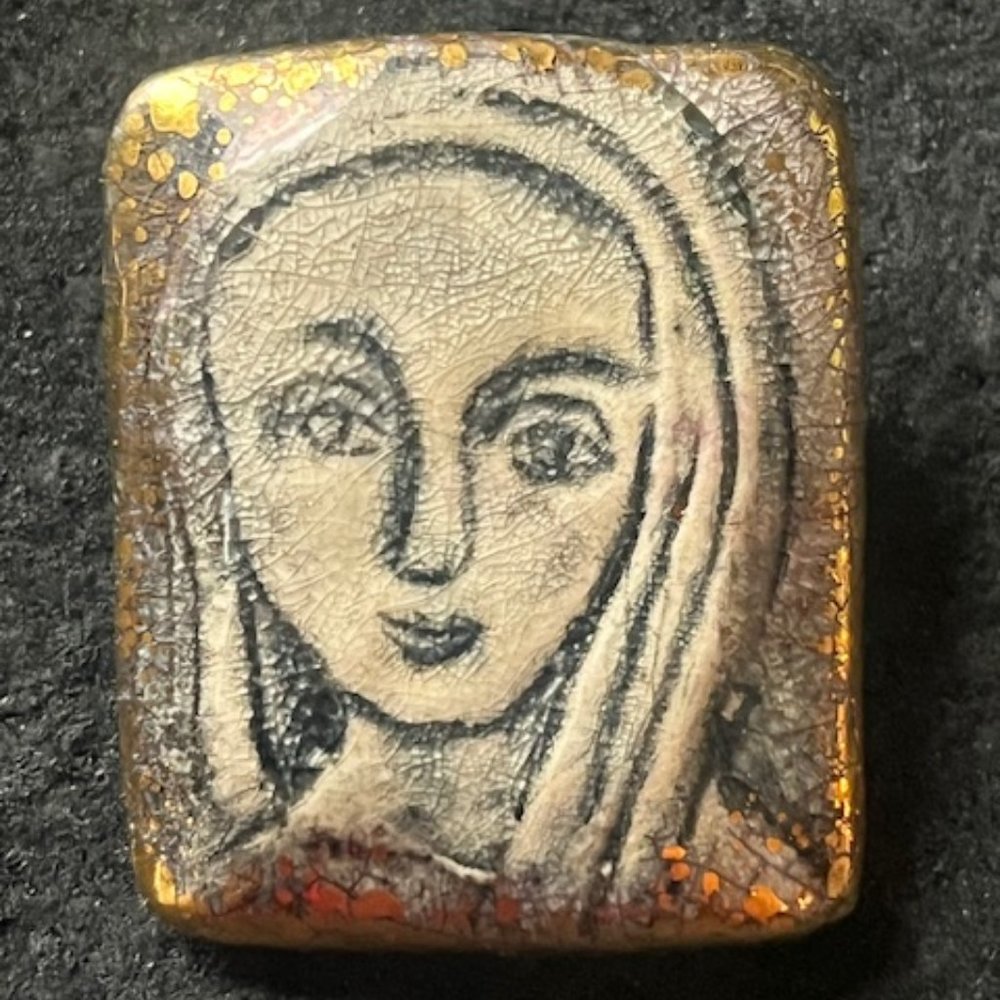 VINTAGE ENAMEL PIN/BROOCH